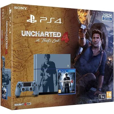Sony PlayStation 4 (PS4) 1 TB Uncharted 4 Thiefs End Limited Edition (ei Sony PlayStation 4 (PS4) 1 TB Uncharted 4 Thiefs End Limited Edition (ei