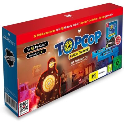 Nintendo Top Cop: Police Training Game Gun Kit Switch Nintendo Top Cop: Police Training Game Gun Kit Switch