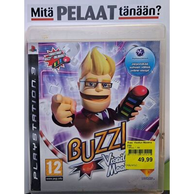 Buzz: Visailun Maailma PS3 (Käytetty) Buzz: Visailun Maailma PS3 (Käytetty)