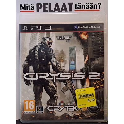 Crysis 2 PS3 (Käytetty) Crysis 2 PS3 (Käytetty)