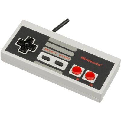 NES Ohjain Harmaa (Nintendo original) (Käytetty) NES Ohjain Harmaa (Nintendo original) (Käytetty)