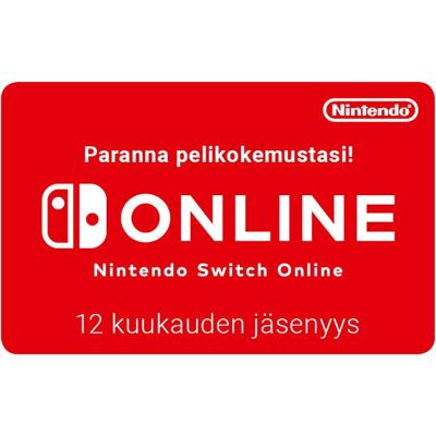 Nintendo Switch Online 12 kuukauden jäsenyys Nintendo Switch Online 12 kuukauden jäsenyys