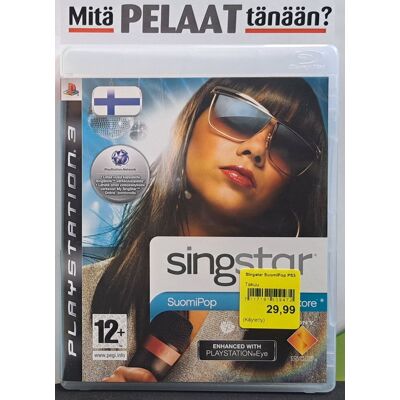 Singstar SuomiPop PS3 (Käytetty) Singstar SuomiPop PS3 (Käytetty)