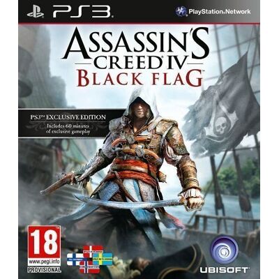 Assassins Creed IV - Black Flag PS3 (Käytetty) Assassins Creed IV - Black Flag PS3 (Käytetty)