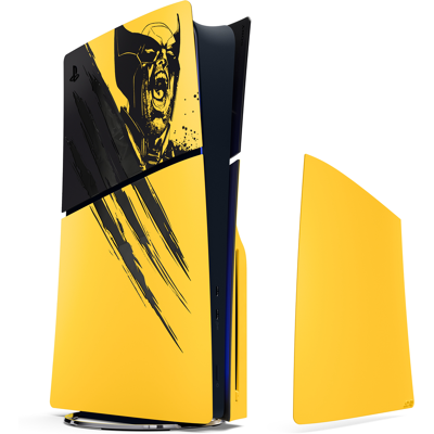 PlayStation 5 Slim-Mallin Vaihtokuoret Marvel’s Wolverine Battle Yellow Limited PlayStation 5 Slim-Mallin Vaihtokuoret Marvel’s Wolverine Battle Yellow Limited