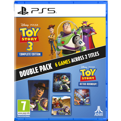 Toy Story: Retro Roundup! + Toy Story 3 Complete Edition Double Pack PS5 Toy Story: Retro Roundup! + Toy Story 3 Complete Edition Double Pack PS5