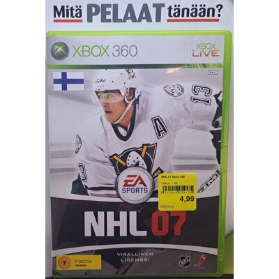 Microsoft NHL 07 Xbox 360 (Käytetty) Microsoft NHL 07 Xbox 360 (Käytetty)