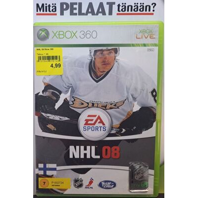 Microsoft NHL 08 Xbox 360 (Käytetty) Microsoft NHL 08 Xbox 360 (Käytetty)