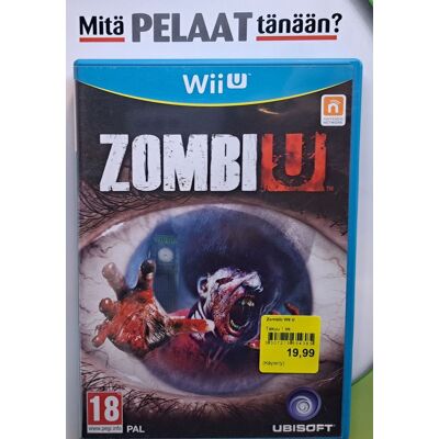Nintendo ZombiU Wii U (Käytetty) Nintendo ZombiU Wii U (Käytetty)