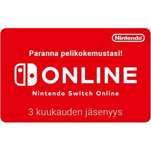 Nintendo Switch Online 3 kuukauden jäsenyys Nintendo Switch Online 3 kuukauden jäsenyys
