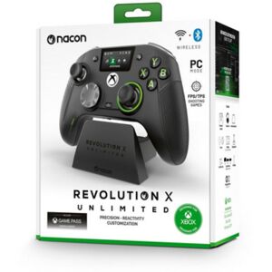 Nacon Revolution X Unlimited Langaton Ohjain Musta Xbox Series ja One PC Nacon Revolution X Unlimited Langaton Ohjain Musta Xbox Series ja One PC