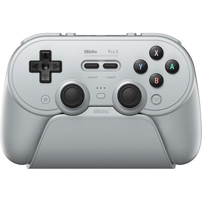 8BitDo PRO 3 Bluetooth Ohjain Hall Effect TMR Harmaa 8BitDo PRO 3 Bluetooth Ohjain Hall Effect TMR Harmaa