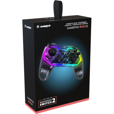 SNAKEBYTE Nintendo Switch / Switch 2 Langaton RGB peliohjain SNAKEBYTE Nintendo Switch / Switch 2 Langaton RGB peliohjain