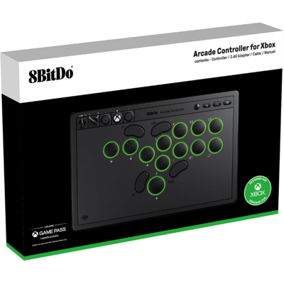 8BitDo Arcade Controller Xbox/PC Black 8BitDo Arcade Controller Xbox/PC Black