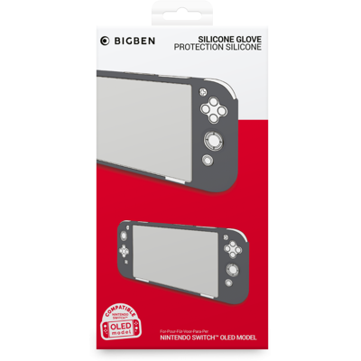 Big Ben Silikonisuoja Harmaa Nintendo Switch OLED Big Ben Silikonisuoja Harmaa Nintendo Switch OLED