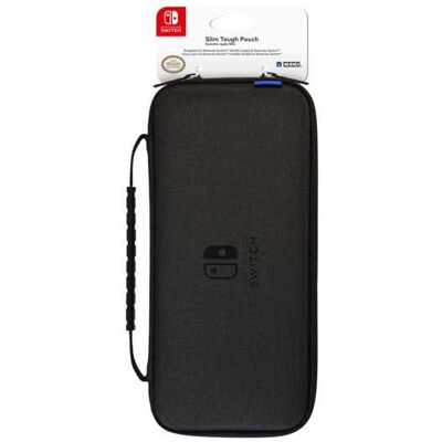 Nintendo Hori Slim Tough Pouch -suojalaukku, musta, Switch / Switch OLED Nintendo Hori Slim Tough Pouch -suojalaukku, musta, Switch / Switch OLED
