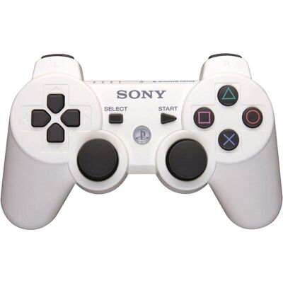 Ohjain DualShock 3 Valkoinen SONY PS3 (Käytetty) Ohjain DualShock 3 Valkoinen SONY PS3 (Käytetty)