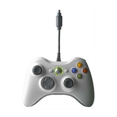Ohjain Langallinen Valkoinen Microsoft Xbox 360 (Käytetty) Ohjain Langallinen Valkoinen Microsoft Xbox 360 (Käytetty)