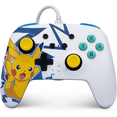 PowerA Nintendo Switch Langallinen Peliohjain Pikachu High Voltage PowerA Nintendo Switch Langallinen Peliohjain Pikachu High Voltage