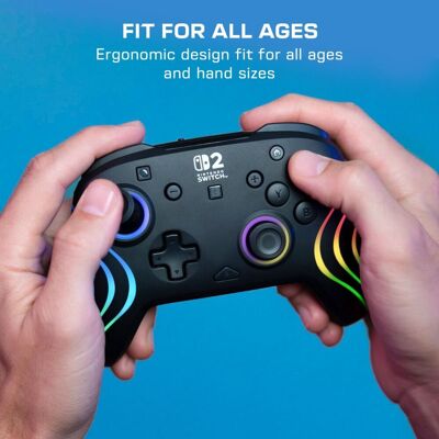 Turtle Beach Afterglow Wave Langaton Ohjain Switch 1&2 Musta Turtle Beach Afterglow Wave Langaton Ohjain Switch 1&2 Musta