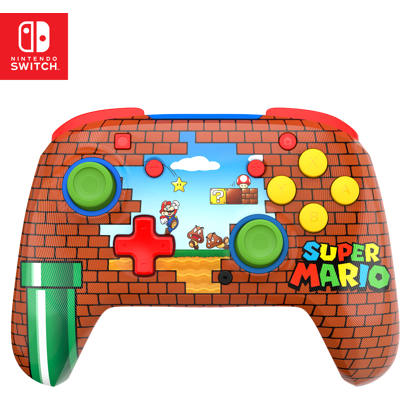 Nintendo Turtle Beach Rematch Wireless Mario Bricks Reveal-langaton ohjain Switch/Switch2 Nintendo Turtle Beach Rematch Wireless Mario Bricks Reveal-langaton ohjain Switch/Switch2