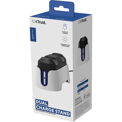 Trust - GXT228 PS5 Dual Charge Dock (PlayStation 5) Trust - GXT228 PS5 Dual Charge Dock (PlayStation 5)