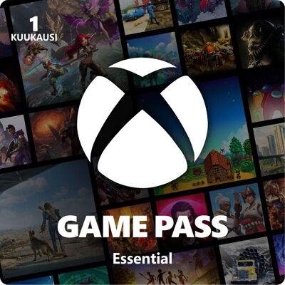 Microsoft Xbox Game Pass Essential 1 kuukausi Microsoft Xbox Game Pass Essential 1 kuukausi