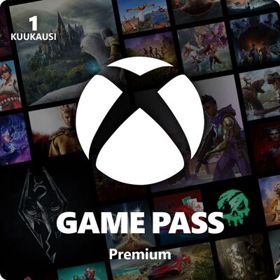 Microsoft Xbox Game Pass Premium 1 kuukausi Microsoft Xbox Game Pass Premium 1 kuukausi