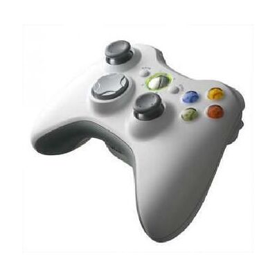 Ohjain Langaton Valkoinen Microsoft Xbox 360 (Käytetty) Ohjain Langaton Valkoinen Microsoft Xbox 360 (Käytetty)