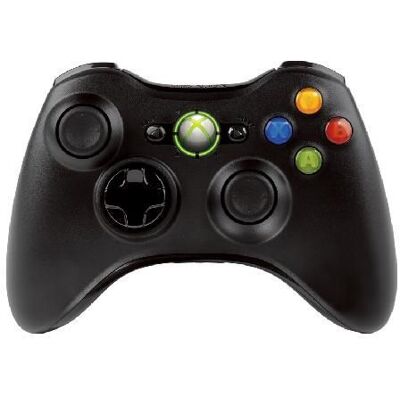 Ohjain Langaton Musta Microsoft Xbox 360 (Käytetty) Ohjain Langaton Musta Microsoft Xbox 360 (Käytetty)