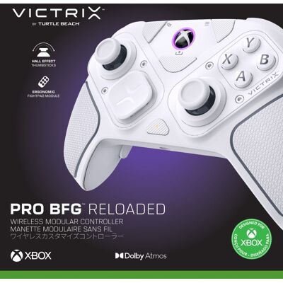 Victrix Pro BFG Reloaded Langaton ja Räätälöitävä Ohjain Xbox ja PC Valkoinen Victrix Pro BFG Reloaded Langaton ja Räätälöitävä Ohjain Xbox ja PC Valkoinen