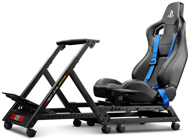 Next Level Racing GTtrack Racing Simulator Ohjaamo Cockpit PS Edition -ajotuoli