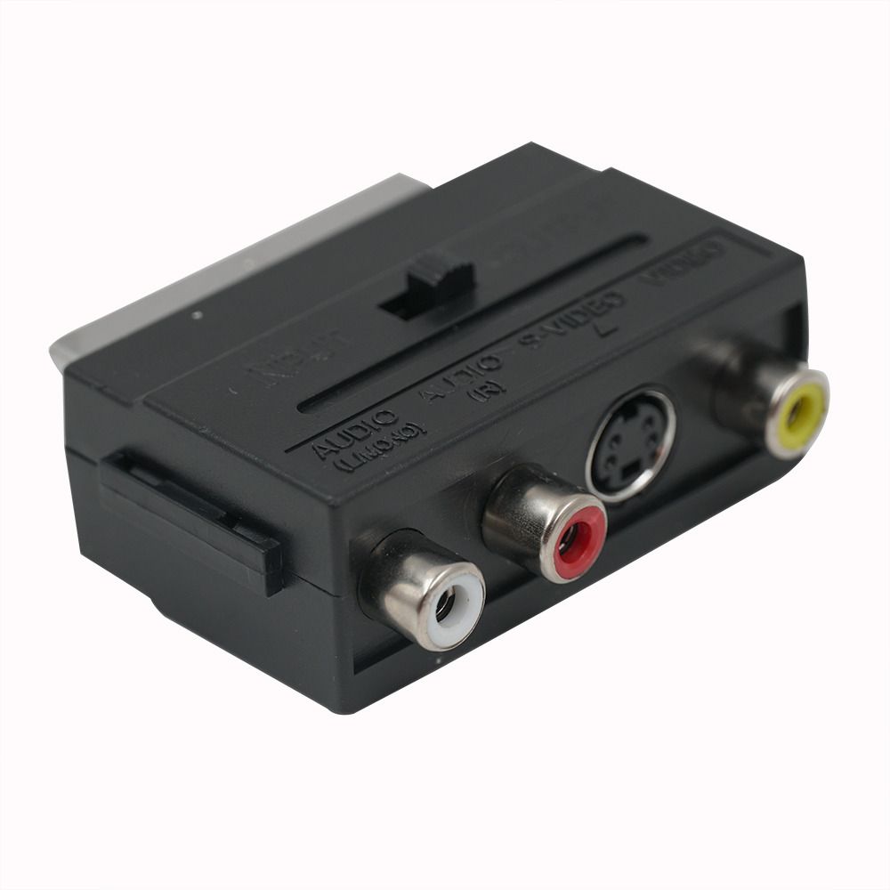 Scart AV S-Video Adapteri