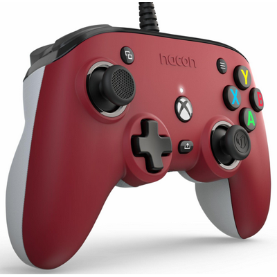 Nacon Pro Compact Langallinen Ohjain Punainen Xbox Series One PC Nacon Pro Compact Langallinen Ohjain Punainen Xbox Series One PC