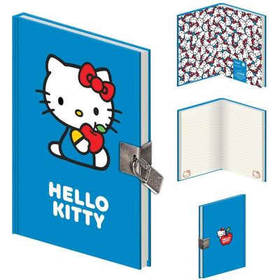 Pyramid Hello Kitty - Favourite Apple A5 Premium Lockable Notebook (SR2401860) Pyramid Hello Kitty - Favourite Apple A5 Premium Lockable Notebook (SR2401860)