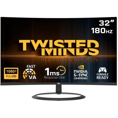 Twisted Minds - TM32CFHD180VA - 32 - FHD - monitor Twisted Minds - TM32CFHD180VA - 32 - FHD - monitor