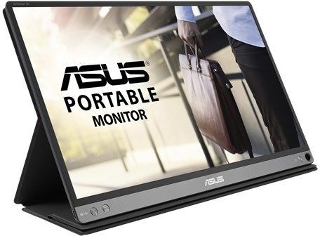 Asus MON ZenScreen Go MB16AP 15.6i USB Type-C Portable Monitor FHD 1920x1080 IPS up to 4 hours battery Foldable Smart case