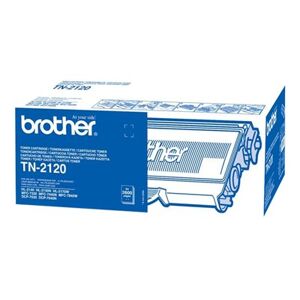 Brother Tn-2120 Toner Cartridge Black High Yield 2.600 Pages 1-Pack