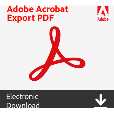 Adobe Acrobat Export PDF Standalone 1 Year Adobe Acrobat Export PDF Standalone 1 Year