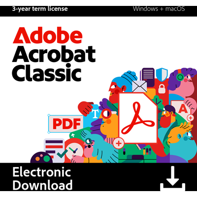 Adobe Acrobat Classic 3 vuotta PDF-ohjelmisto - PDF-ohjelmisto Adobe Acrobat Classic 3 vuotta PDF-ohjelmisto - PDF-ohjelmisto