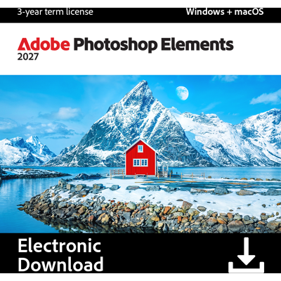 Adobe Photoshop Elements 2027 3-year Adobe Photoshop Elements 2027 3-year