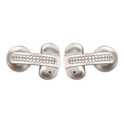Motorola loop 12mm earbuds french oak swarovski pantone Motorola loop 12mm earbuds french oak swarovski pantone