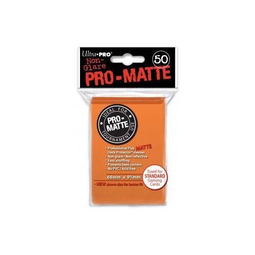 Ultra Pro: Deck Protector Pro-Matte Orange (50)