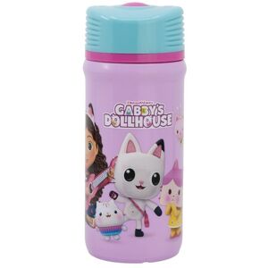 Stor: Gabby Dollhouse - Twister Sport Bottle (390ml) (21205) Stor: Gabby Dollhouse - Twister Sport Bottle (390ml) (21205)