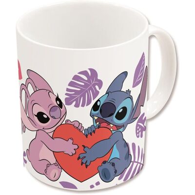 Stor Disney: Stitch & Angel with Heart - Young Adult Ceramic Mug In Gift Box Stor Disney: Stitch & Angel with Heart - Young Adult Ceramic Mug In Gift Box