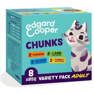 Edgard & Cooper Viljaton Kissanruoka - 8 x 85g Edgard & Cooper Viljaton Kissanruoka - 8 x 85g
