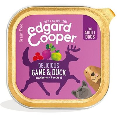 Edgard & Cooper Riistakanan ja ankka aikuisille koirille - 300g Edgard & Cooper Riistakanan ja ankka aikuisille koirille - 300g