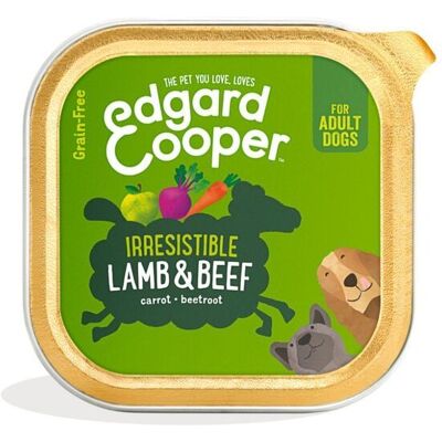 Edgard Cooper Lammas ja Naudan märkäruoka 300g Edgard Cooper Lammas ja Naudan märkäruoka 300g