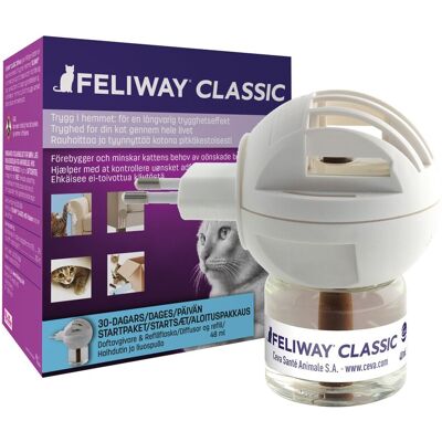 Feliway Classic Diffuser - 48 ml - Kissan stressin lievitys Feliway Classic Diffuser - 48 ml - Kissan stressin lievitys