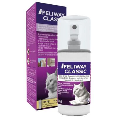 Feliway Classic Spray - Stressinlievitys kissoille Feliway Classic Spray - Stressinlievitys kissoille